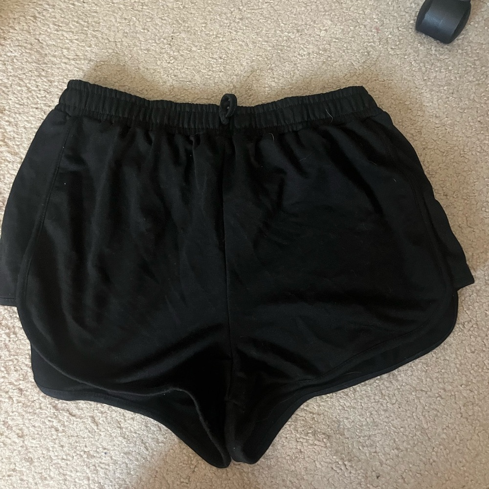 Black Sweatshorts